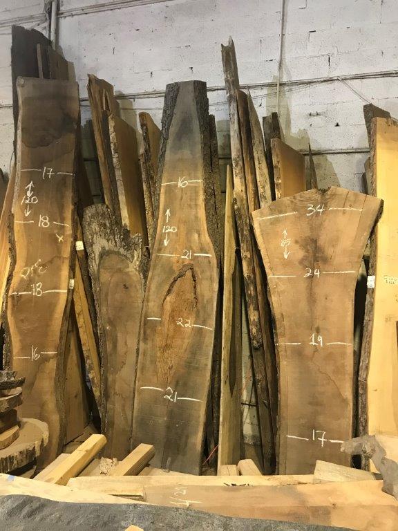 Live Edge Wood Slabs - Ponderosa WoodSlabs - Miami - Florida
